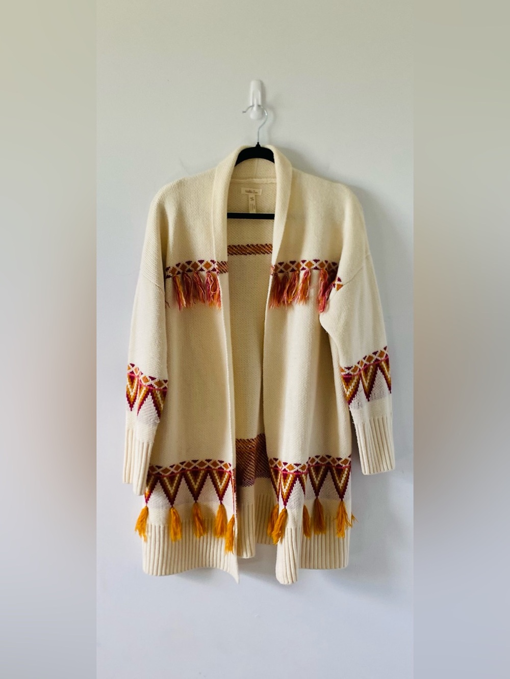 Matilda Jane “Moments with You” Gingersnap Cardigan Sweater Size M Cozy Fall